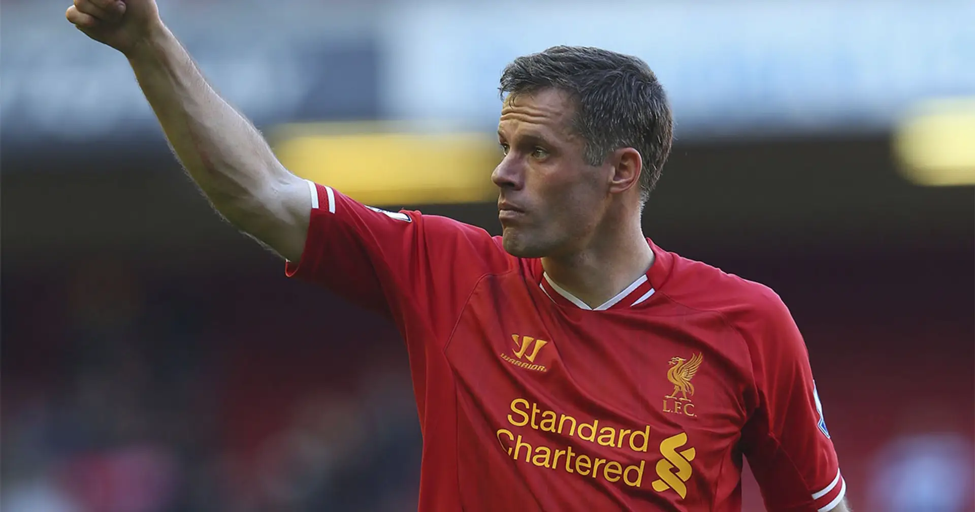 Jamie Carragher là thành viên vô địch Cúp FA của Liverpool