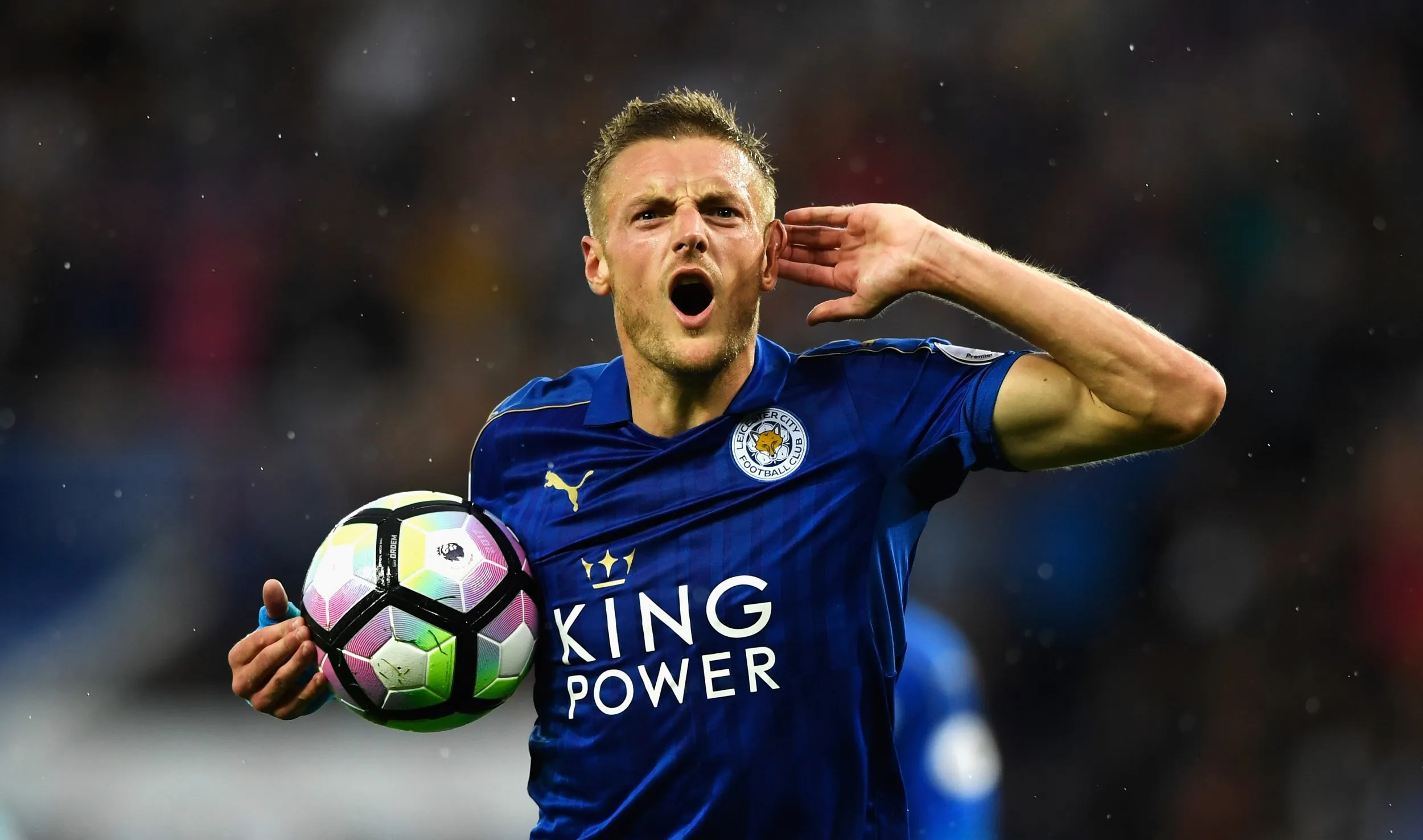 Jamie Richard Vardy là tiền đạo hay nhất của Leicester City với cách chơi rất xuất sắc